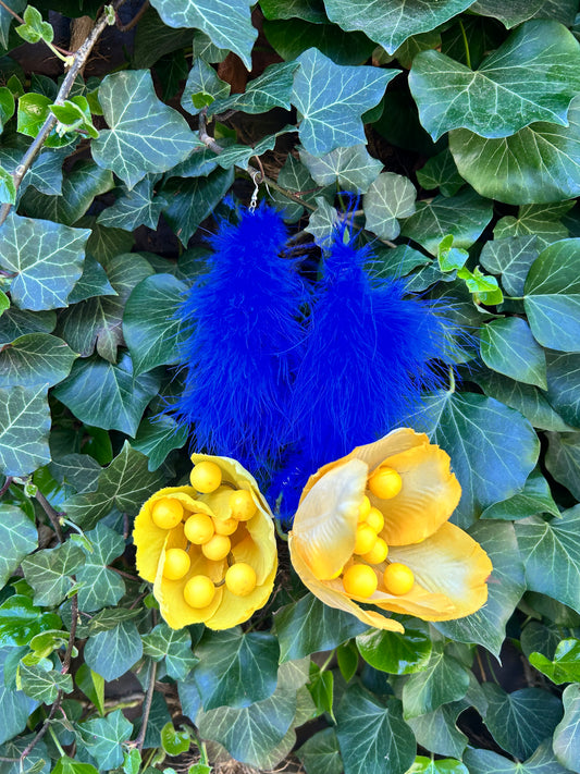 whimsical tulip ear art