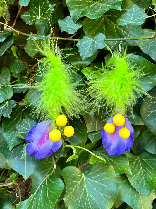 Dr. Suess Dangler Flower Ear Art