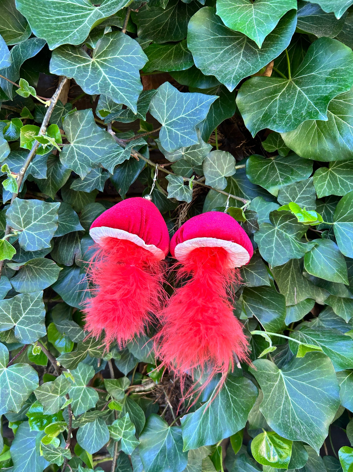 Jelly fishing ear art