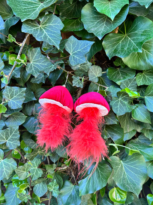 Jelly fishing ear art